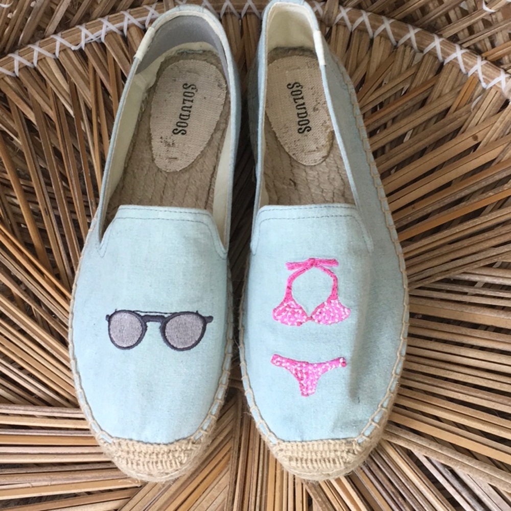 NEW!  SOLUDOS Beach 🏖 Slip-on Espadrilles 104